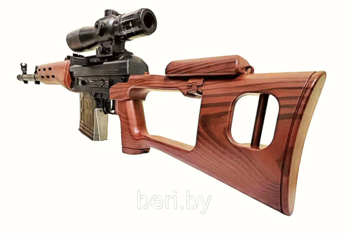 D049C Детская винтовка с оптическим прицелом,мягкими пулями и вылетом гильз (подарочная упаковка) - фото 2 - id-p227165308