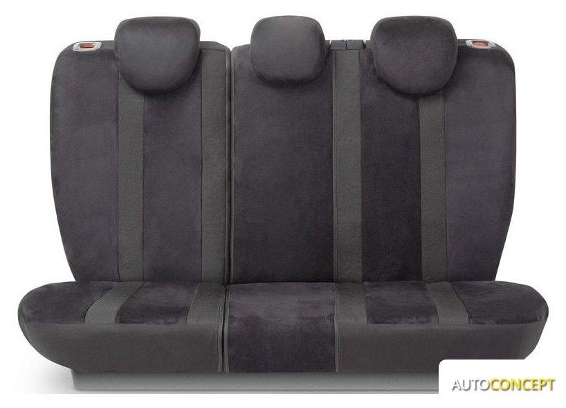 Комплект чехлов для сидений Autoprofi Alcantara ALC-1505 (черный) - фото 3 - id-p213199044