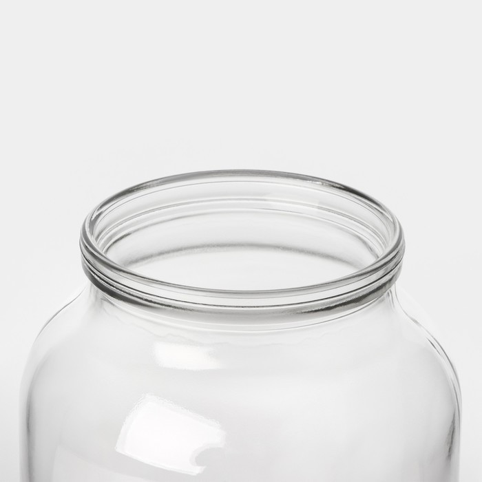 Набор стеклянных банок с крышкой Доляна, СКО-82 мм, 1,5 л, 8 штук - фото 6 - id-p227166874