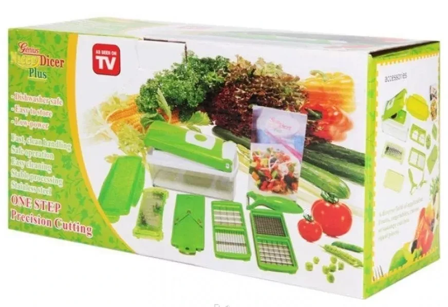 Овощерезка One Step Precision Cutting (Nicer Dicer Plus) - фото 4 - id-p133000954