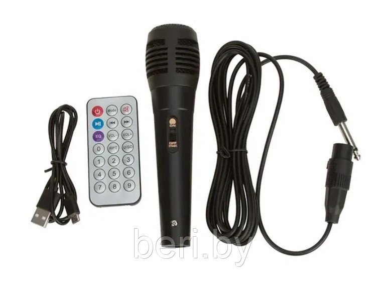 ZQS-6210W Беспроводная портативная колонка BT SPEAKER, 30 Вт, микрофон, пульт д/у - фото 7 - id-p227167389