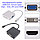 Адаптер - переходник Mini DisplayPort - HDMI - VGA - DVI, квадратный, черный 555507, фото 2