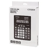 Калькулятор SDB1201-BK CITIZEN 12-разр. Бухгалтерский,цвет - черный - black