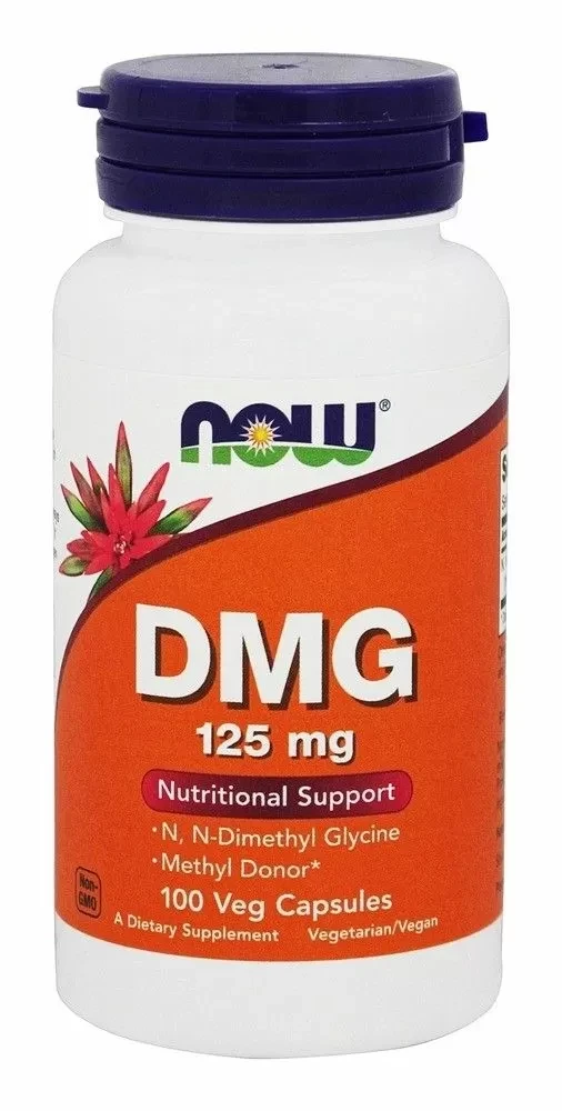 Диметилглицин DMG 125мг NOW Foods, 100 капс. - фото 1 - id-p225599874
