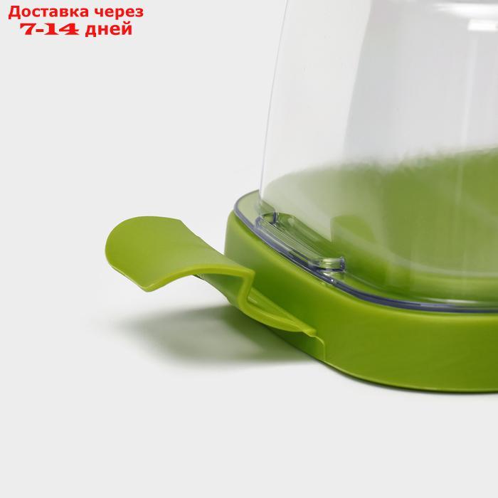 Маслёнка "Летиция", 16,5×10 см, цвет оливковый - фото 7 - id-p226998275
