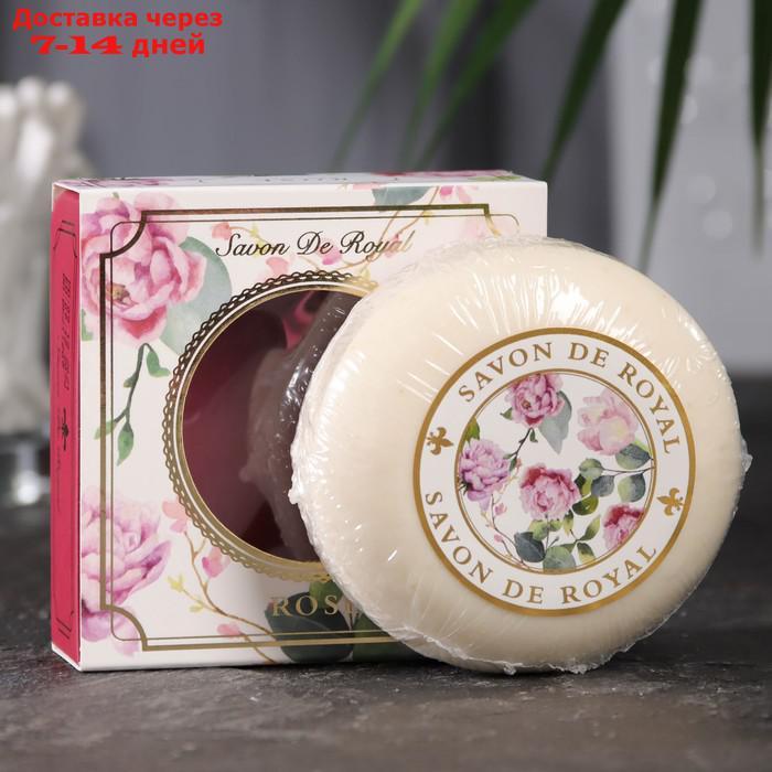 Твердое кусковое мыло для рук "Роза", Savon De Royal, 100 гр - фото 3 - id-p227012785