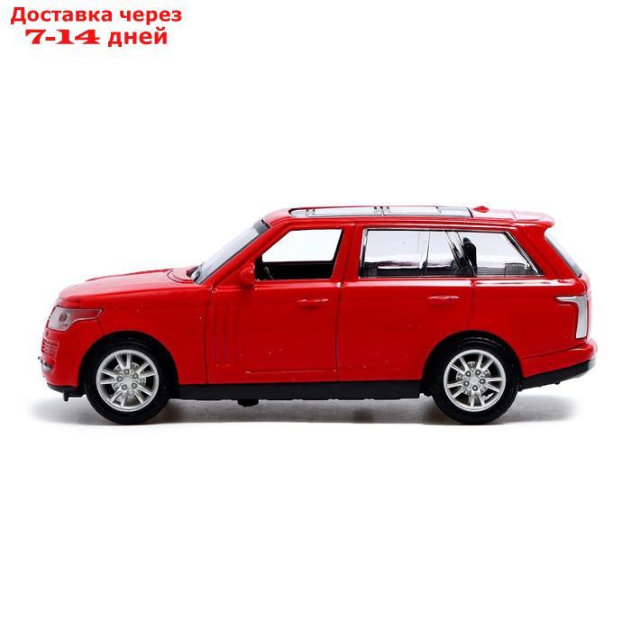 Машина металлическая "Джип", инерционная, масштаб 1:43, цвет красный - фото 2 - id-p227008689