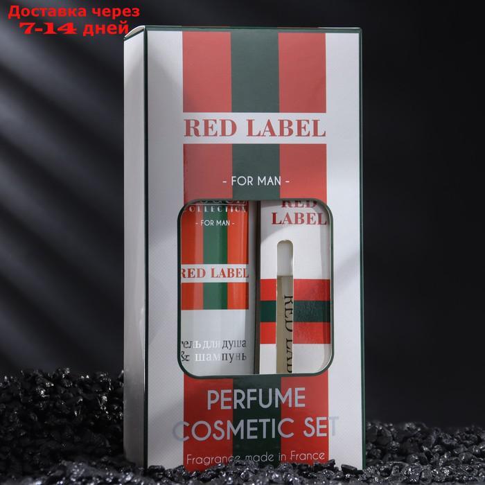 Подарочный набор мужской Red Label, гель для душа 250 мл, парфюмерная вода, 30 мл - фото 1 - id-p227018565
