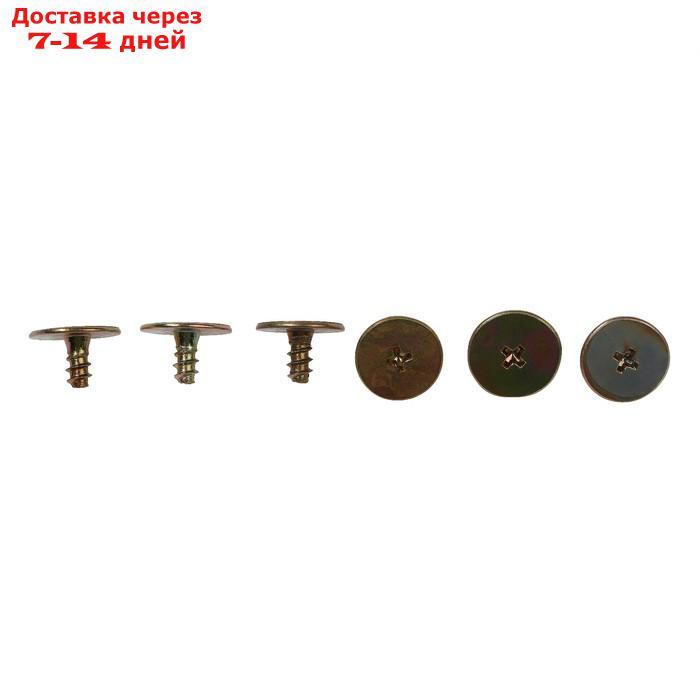 Накладка-подпятник для автоковрика, 25×15 см, ПВХ, крепление, красный - фото 4 - id-p226993563