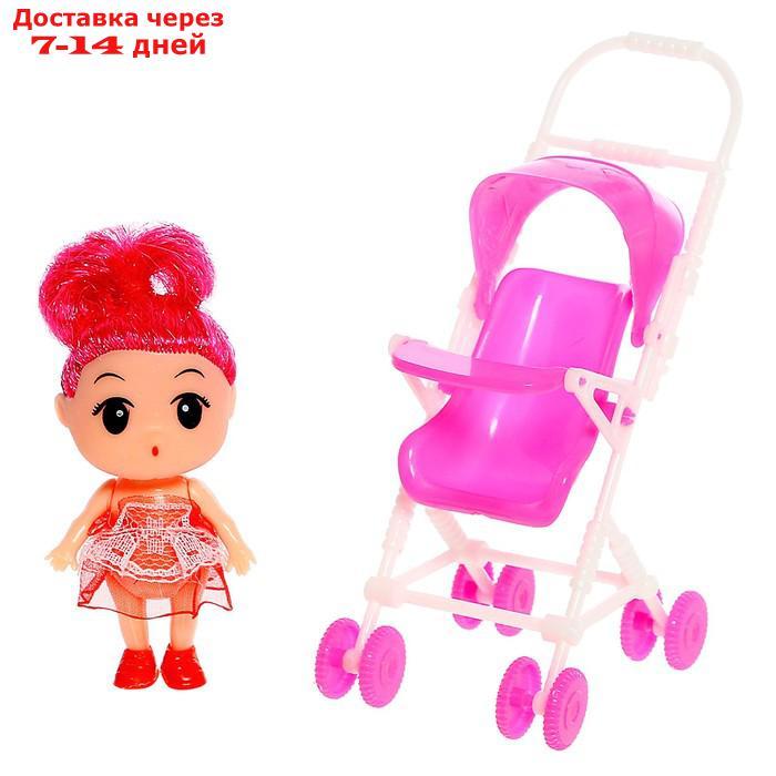 Кукла малышка "Алина" с коляской - фото 9 - id-p227025799