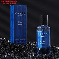 Туалетная вода мужская CREDO MAN Blue Label, 100 мл