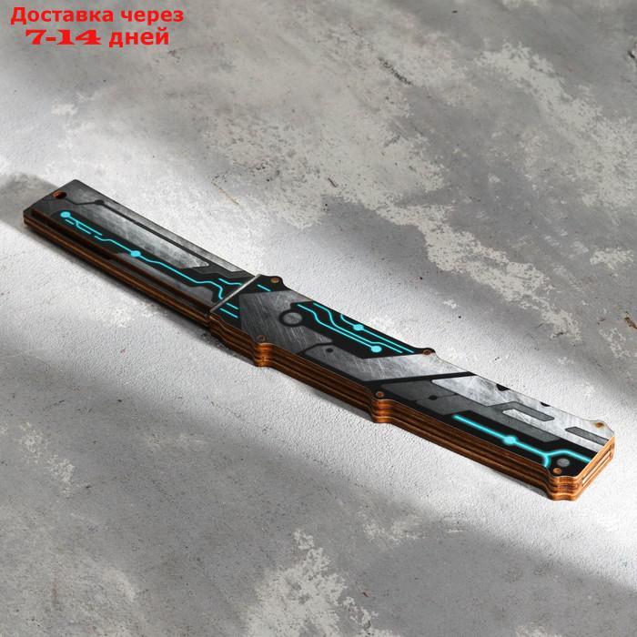 Сувенир деревянный "Нож танто" тразистор - фото 2 - id-p226999716