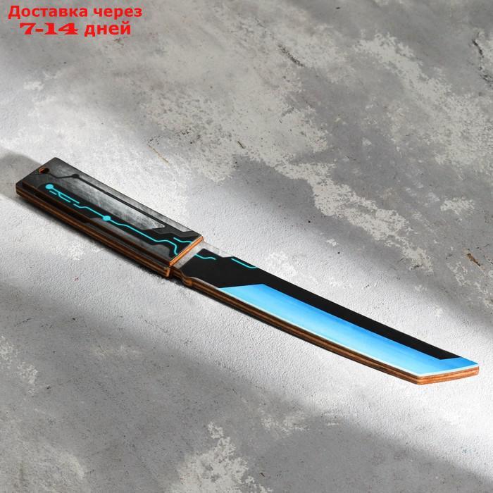 Сувенир деревянный "Нож танто" тразистор - фото 4 - id-p226999716