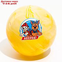 Мяч детский Paw Patrol "Вперед", 16 см, 60 гр, мрамор, МИКС