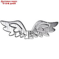Карнавальные крылья "Ангел", цвет серебряный