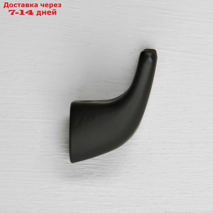 Крючок мебельный CAPPIO, двухрожковый, цвет черный - фото 5 - id-p226995163