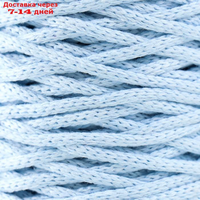 Шнур для вязания без сердечника 70% хлопок, 30% полиэстер ширина 3мм 100м/160±10гр (117) - фото 3 - id-p227033993