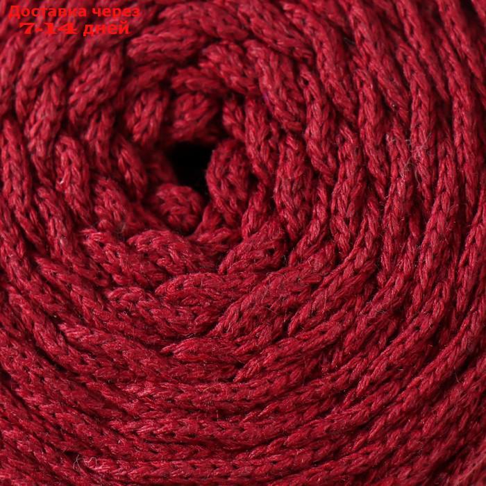 Шнур для вязания без сердечника 70% хлопок, 30% полиэстер ширина 3мм 100м/160±10гр (127) - фото 3 - id-p227034007