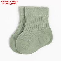 Носки детские Крошка Я BASIC LINE, 10-12 см, оливковый
