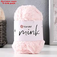 Пряжа "Mink" 100% полиамид 75м/50гр (347 св.розовый)