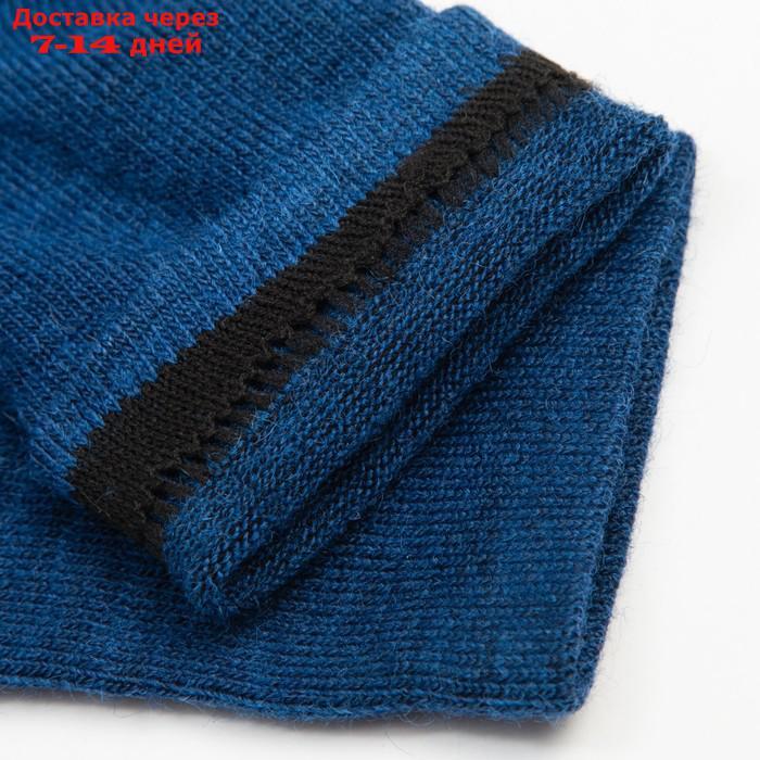 Носки детские "Super fine", цвет синий, размер 1 (1-2 года) - фото 3 - id-p227014468