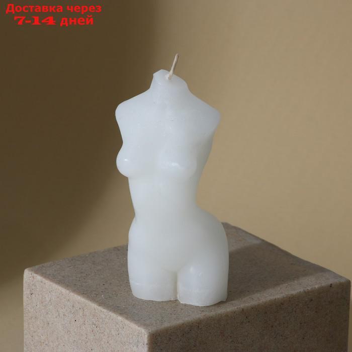 Свеча интерьерная "Женское тело", белая, 9,5 х 4 см - фото 1 - id-p227021563