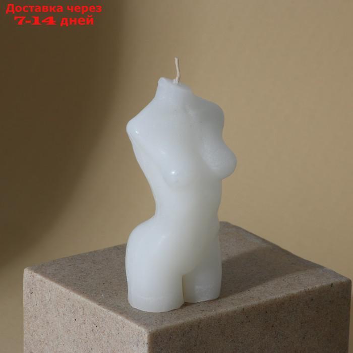 Свеча интерьерная "Женское тело", белая, 9,5 х 4 см - фото 2 - id-p227021563