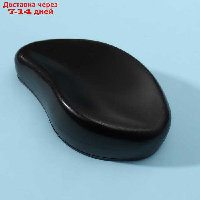 Стеклянная нано-тёрка для ног, 10,5 × 5,5 × 3,3 см, цвет чёрный - фото 4 - id-p227026396