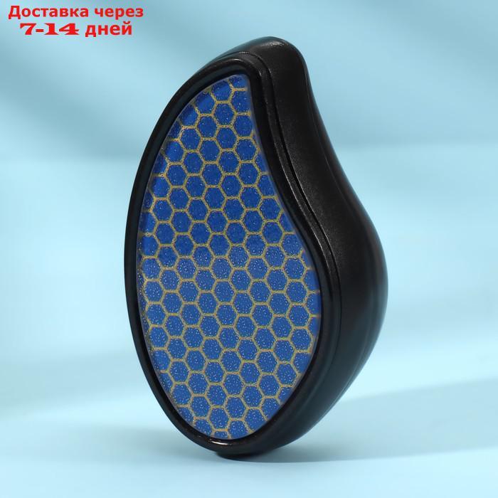 Стеклянная нано-тёрка для ног, 10,5 × 5,5 × 3,3 см, цвет чёрный - фото 6 - id-p227026396