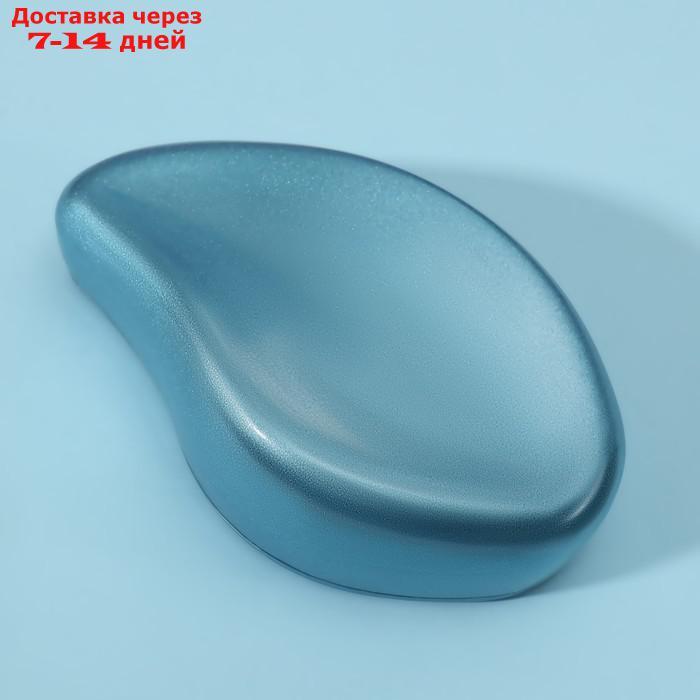 Стеклянная нано-тёрка для ног, 10,5 × 5,5 × 3,3 см, цвет голубой - фото 4 - id-p227026397