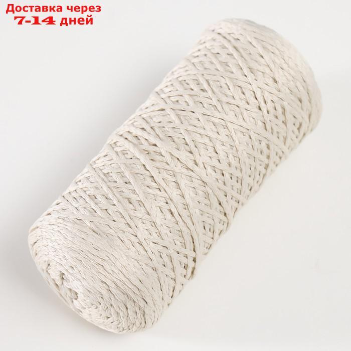 Шнур для вязания 100% полиэфир 1мм 200м/75±10гр (02-молочный) - фото 2 - id-p227028989