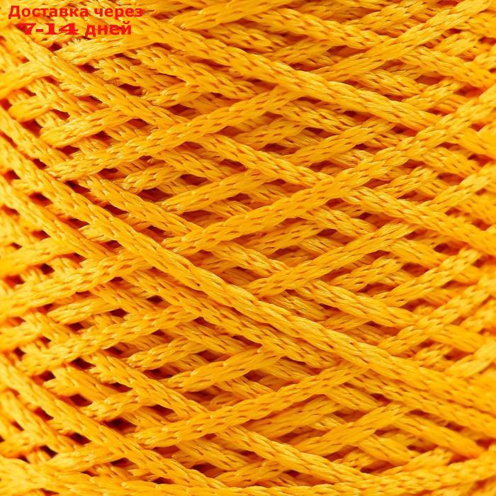 Шнур для вязания 100% полиэфир 1мм 200м/75±10гр (08-желтый) - фото 3 - id-p227028990