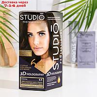 Стойкая крем-краска для волос Studio Professional 3D Holography, тон 6.4 шоколад