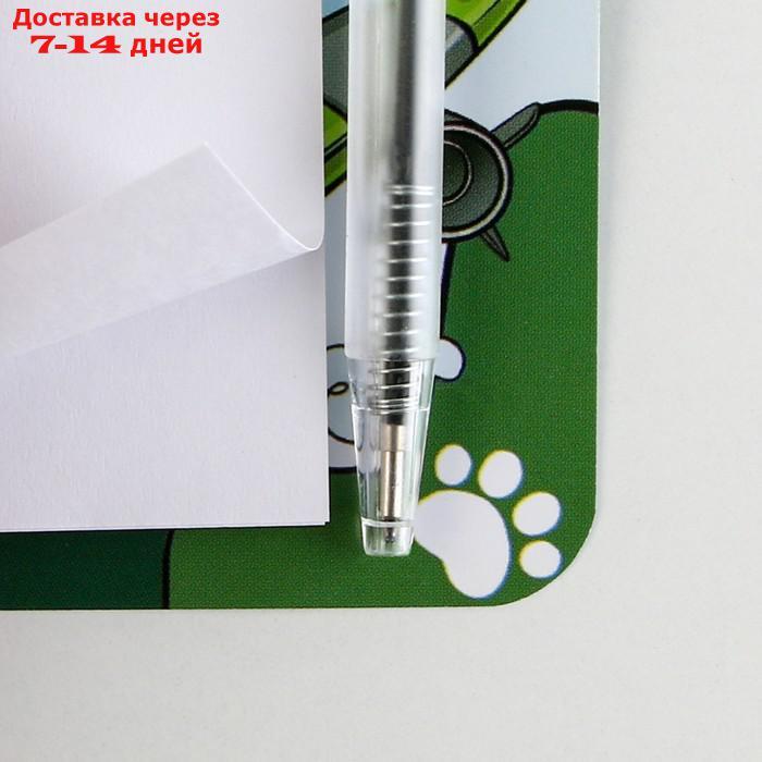 Блокнот и мини ручка "С 23 февраля. Кот" - фото 7 - id-p227029019