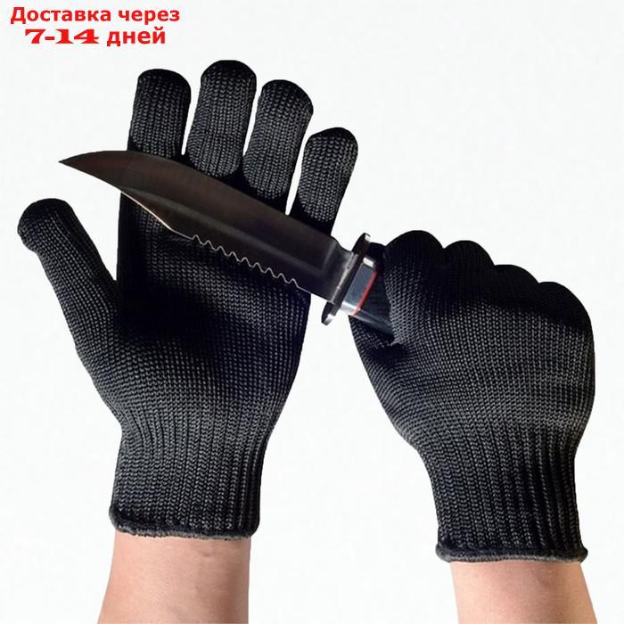 Перчатки защитные черные - фото 2 - id-p227024176