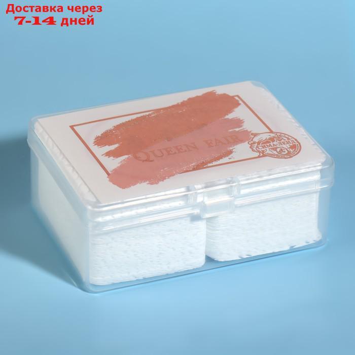 Салфетки для маникюра, с перфорацией, в пластиковом футляре, 180 шт, 6 × 4,5 см - фото 8 - id-p226991064