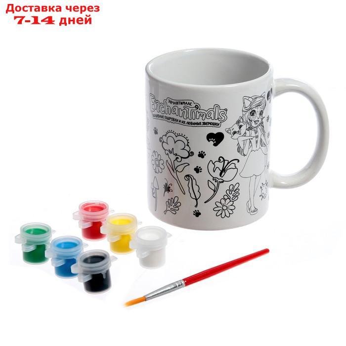 Кружка для росписи "Энчантималс" краски, кисточка MUG-ENC1 - фото 4 - id-p227021763