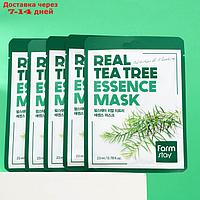 Набор из 5 масок для лица Farmstay с экстрактом чайного дерева