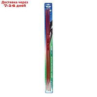 Резинки щетки стеклоочистителя Хорс, 24"/615 мм, красный, набор 2 шт