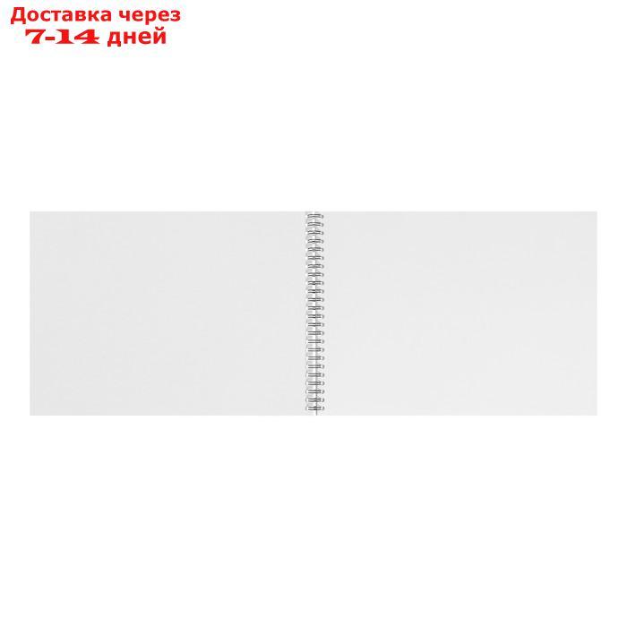 Альбом для рисования А4,40 листовнаспирали,ErichKrauseTowers,блок белизна 100%, плотность 120 г/м2, - фото 4 - id-p227034835