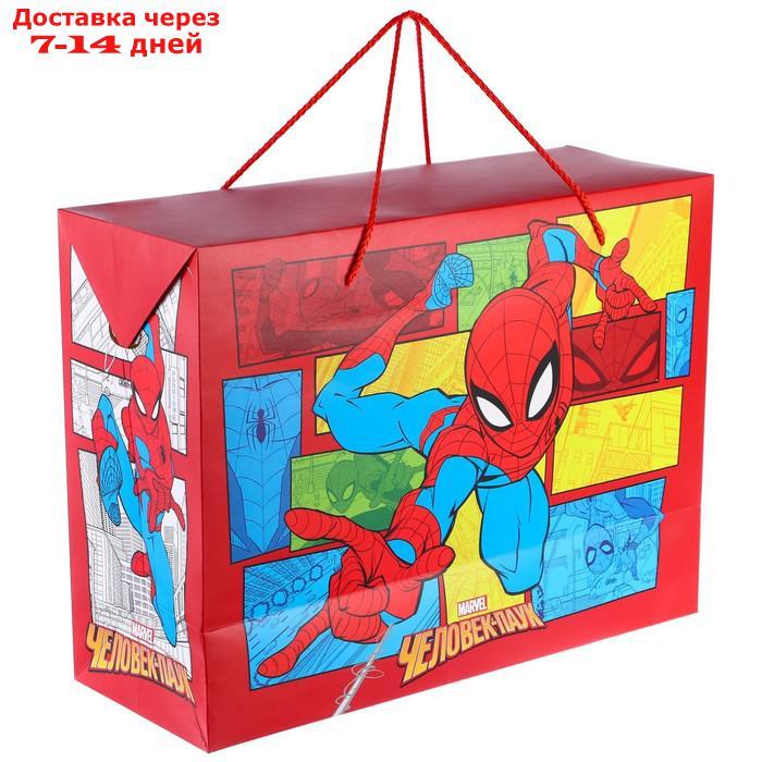 Пакет-коробка, Человек-паук, 40 х 30 х 15 см - фото 6 - id-p227029363