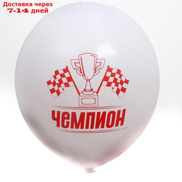 Букет из воздушных шаров "Чемпиону", латекс, фольга, набор 7 шт. - фото 4 - id-p227033532
