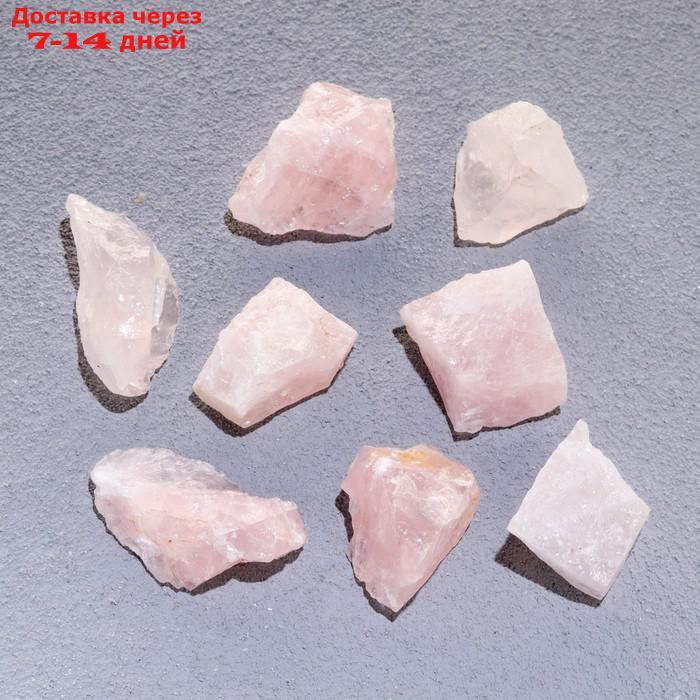 Набор для творчества "Розовый кварц", кристаллы, фракция 2-3 см, 100 г - фото 1 - id-p227027065