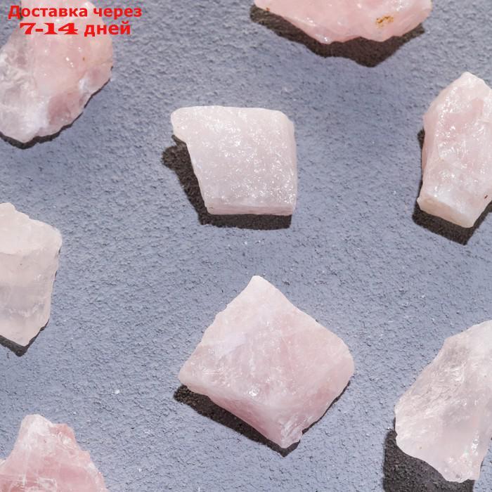 Набор для творчества "Розовый кварц", кристаллы, фракция 2-3 см, 100 г - фото 2 - id-p227027065
