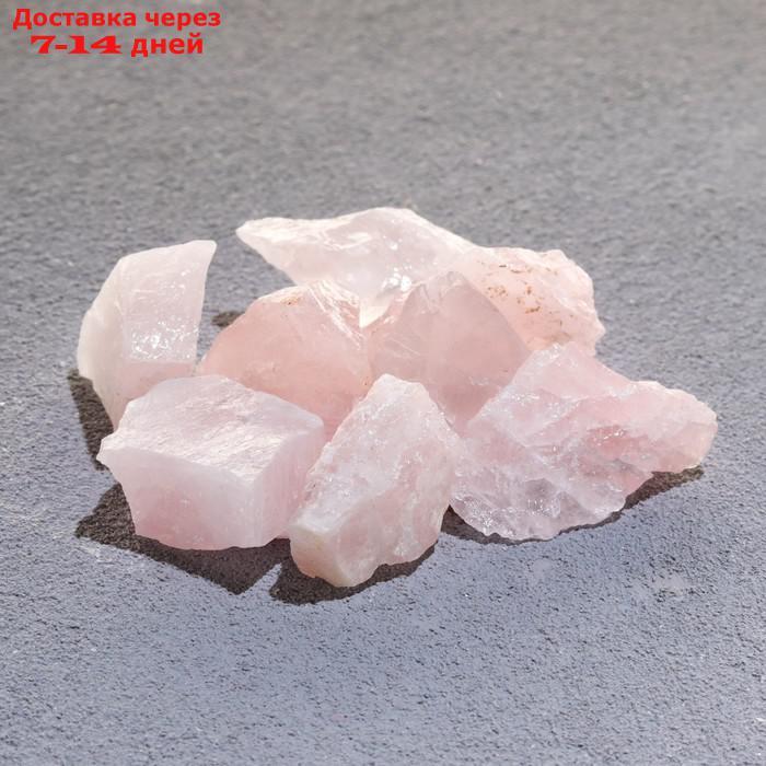 Набор для творчества "Розовый кварц", кристаллы, фракция 2-3 см, 100 г - фото 3 - id-p227027065