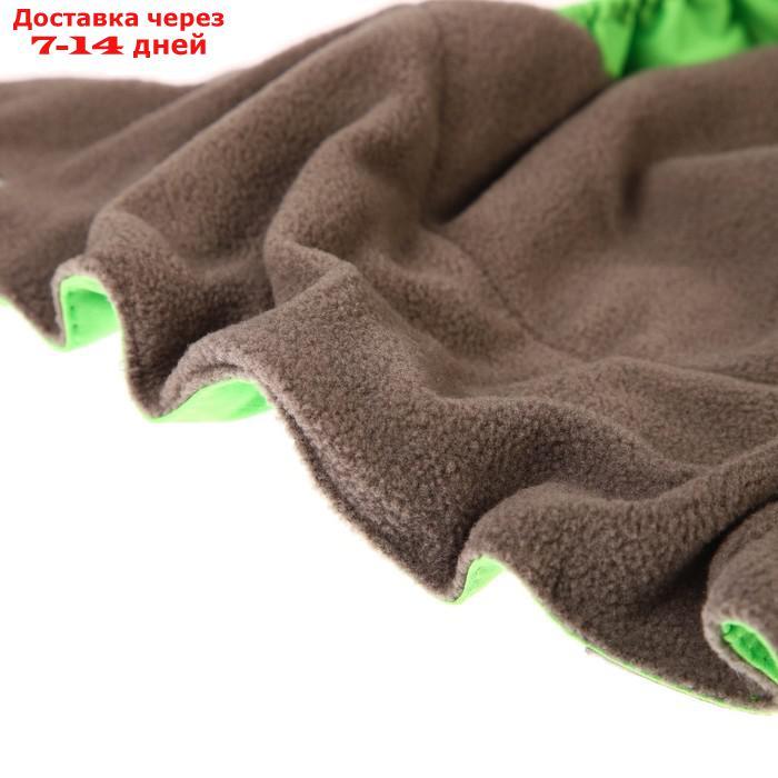 Трусики-подгузник, многоразовый, угольно-бамбуковая ткань, цвет зеленый, от 0-36 мес. - фото 9 - id-p227033602