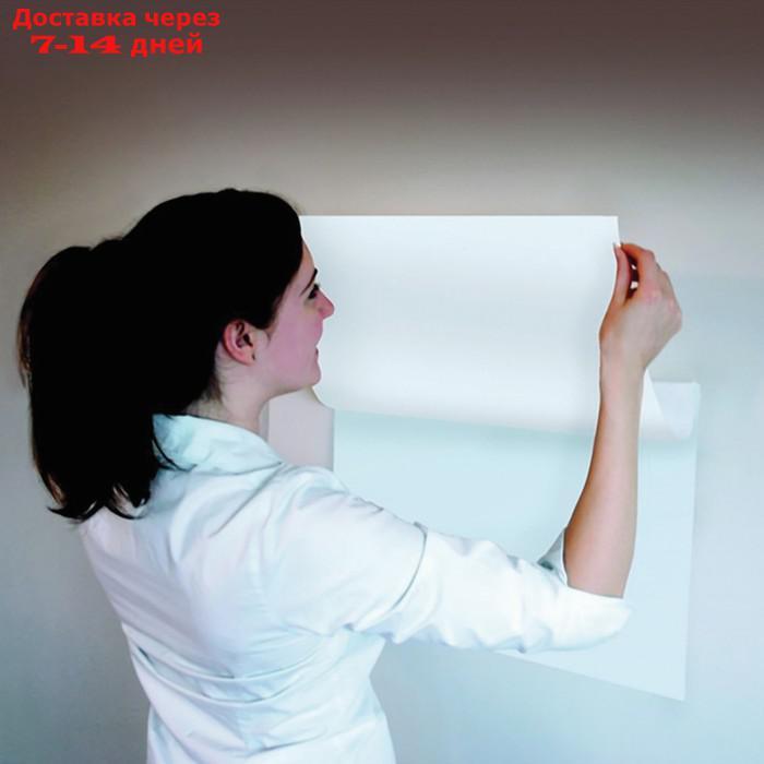 Доска-панель маркерная самоклеящаяся 45 х 100 см, BRAUBERG, белая, в рулоне - фото 4 - id-p227020425