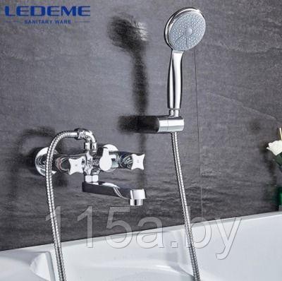 Смеситель для ванны LEDEME L3187 хром - фото 2 - id-p65225999