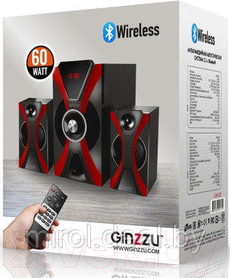 Мультимедиа акустика Ginzzu GM-427 - фото 3 - id-p227169264