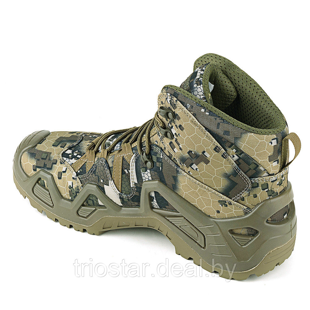 Треккинговые ботинки ELKLAND 175 (зелёный камуфляж) - фото 3 - id-p164046474